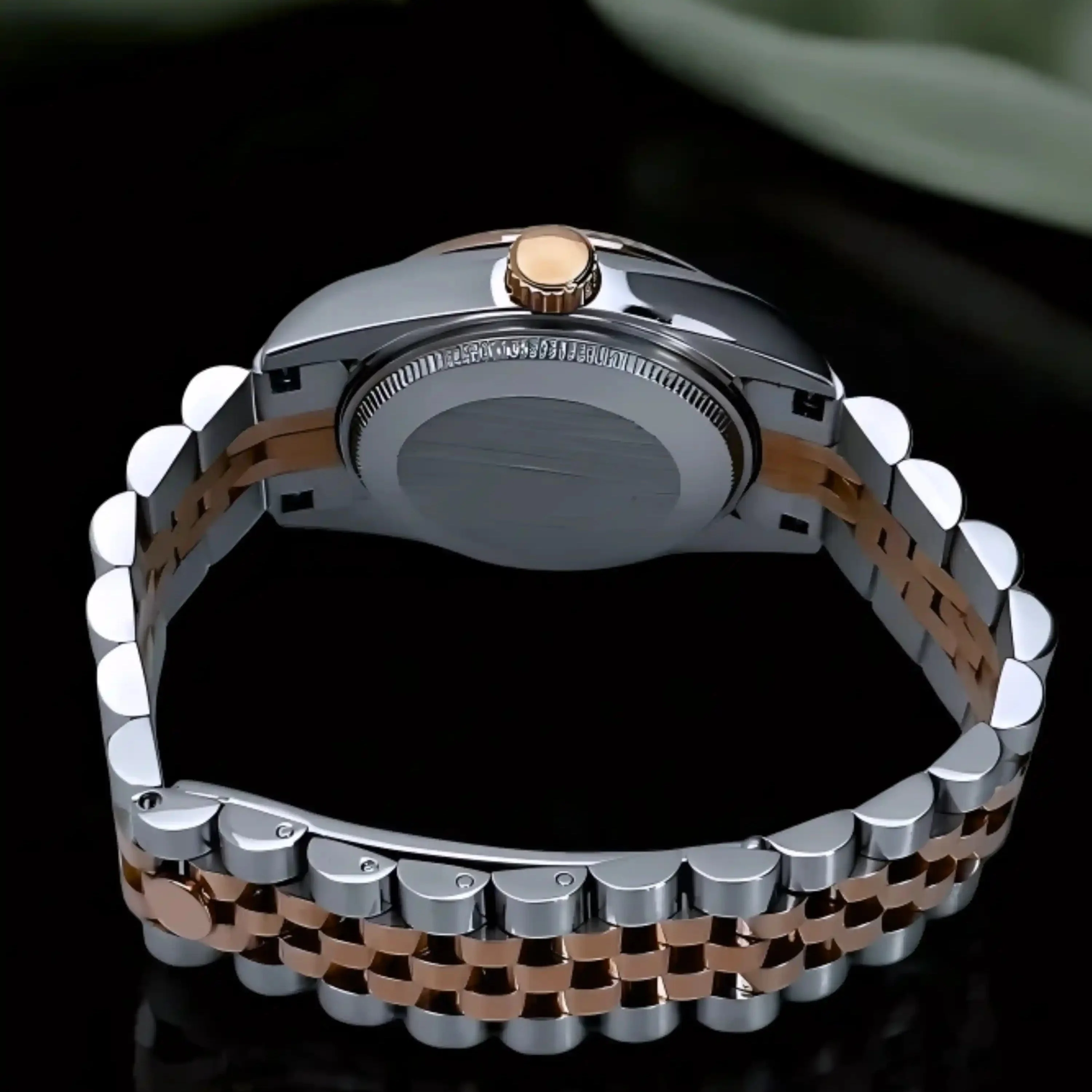 Ladies Wimbledon Two Tone Rose Gold Grey DJ | 31mm - Image 4