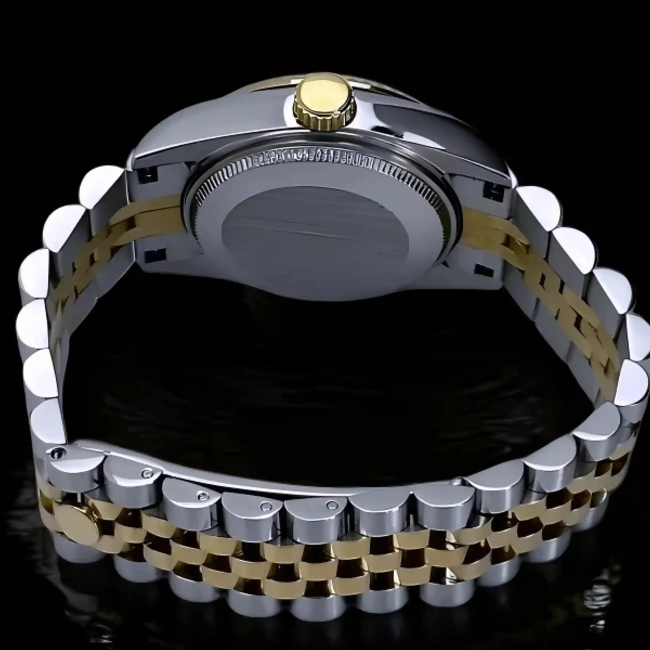 Ladies Wimbledon Two Tone Gold White DJ | 31mm - Image 4