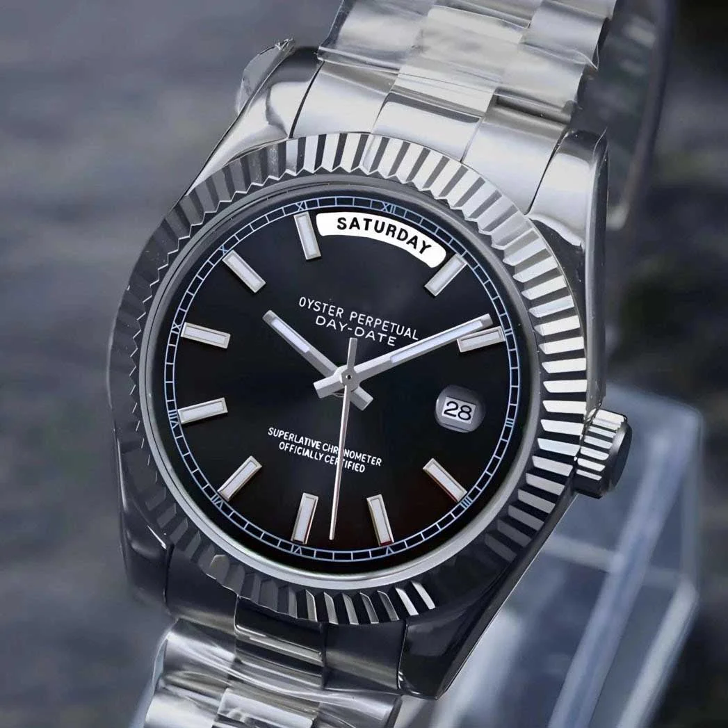 Day Date | Luxury Black