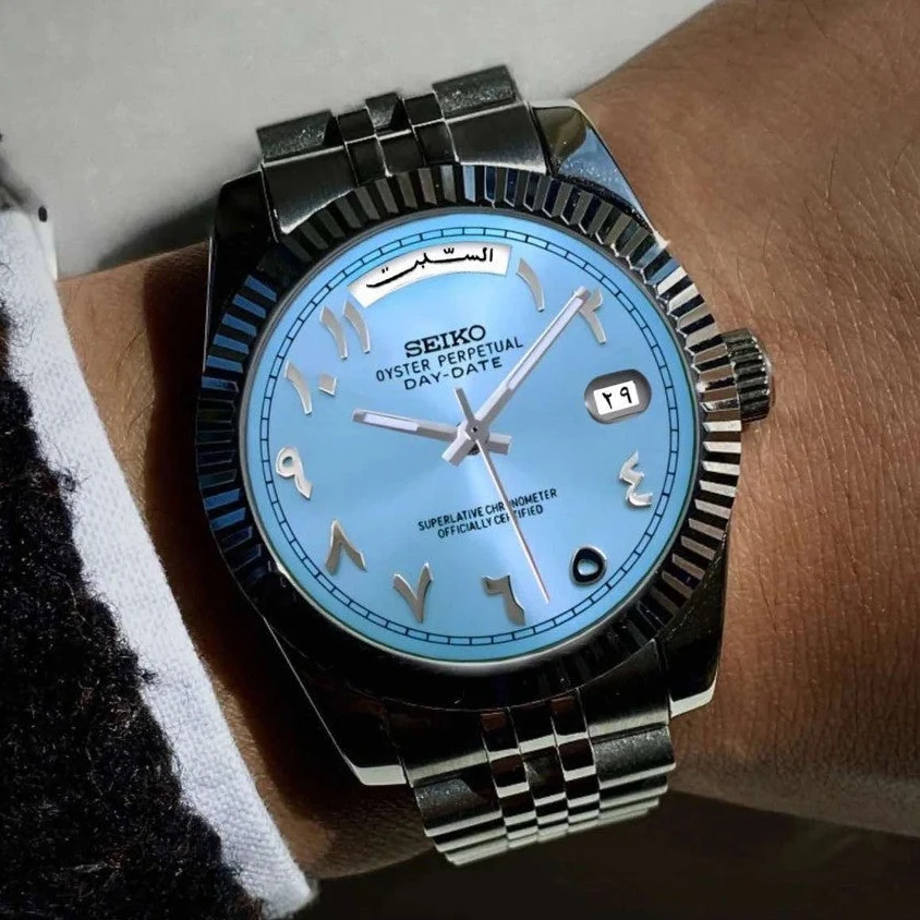 Day Date | Ice Blue Arabic - Image 4