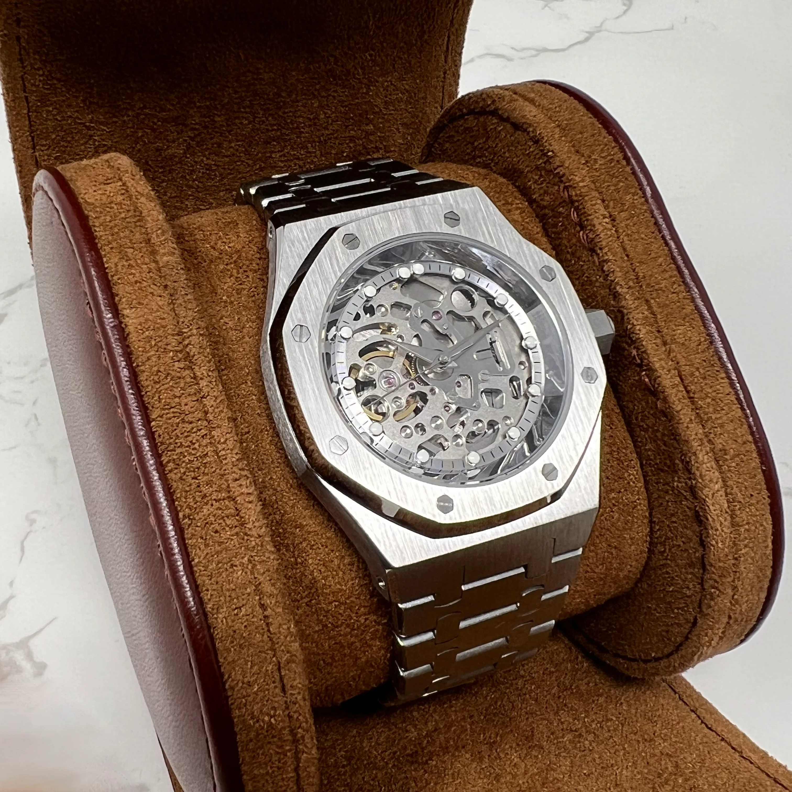 Luxury Leather Watch Roll | Watches by Andrew - Image 3