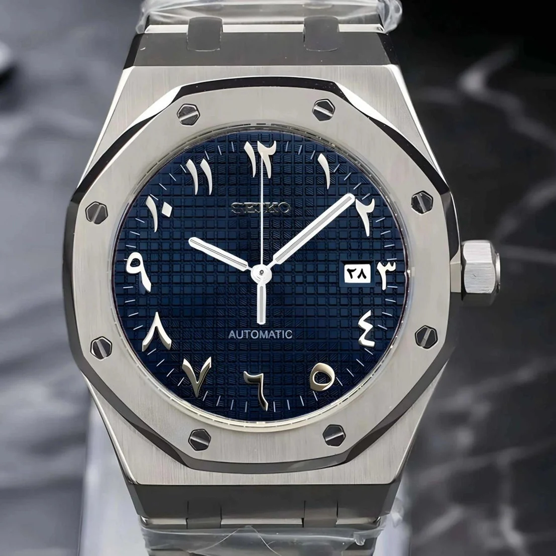 Seikoak Navy Blue Arabic - Image 2