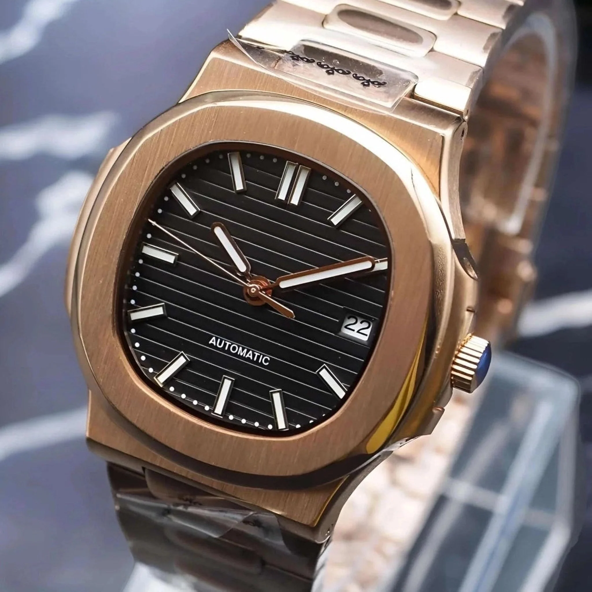 Seikonaut Rose Gold Black