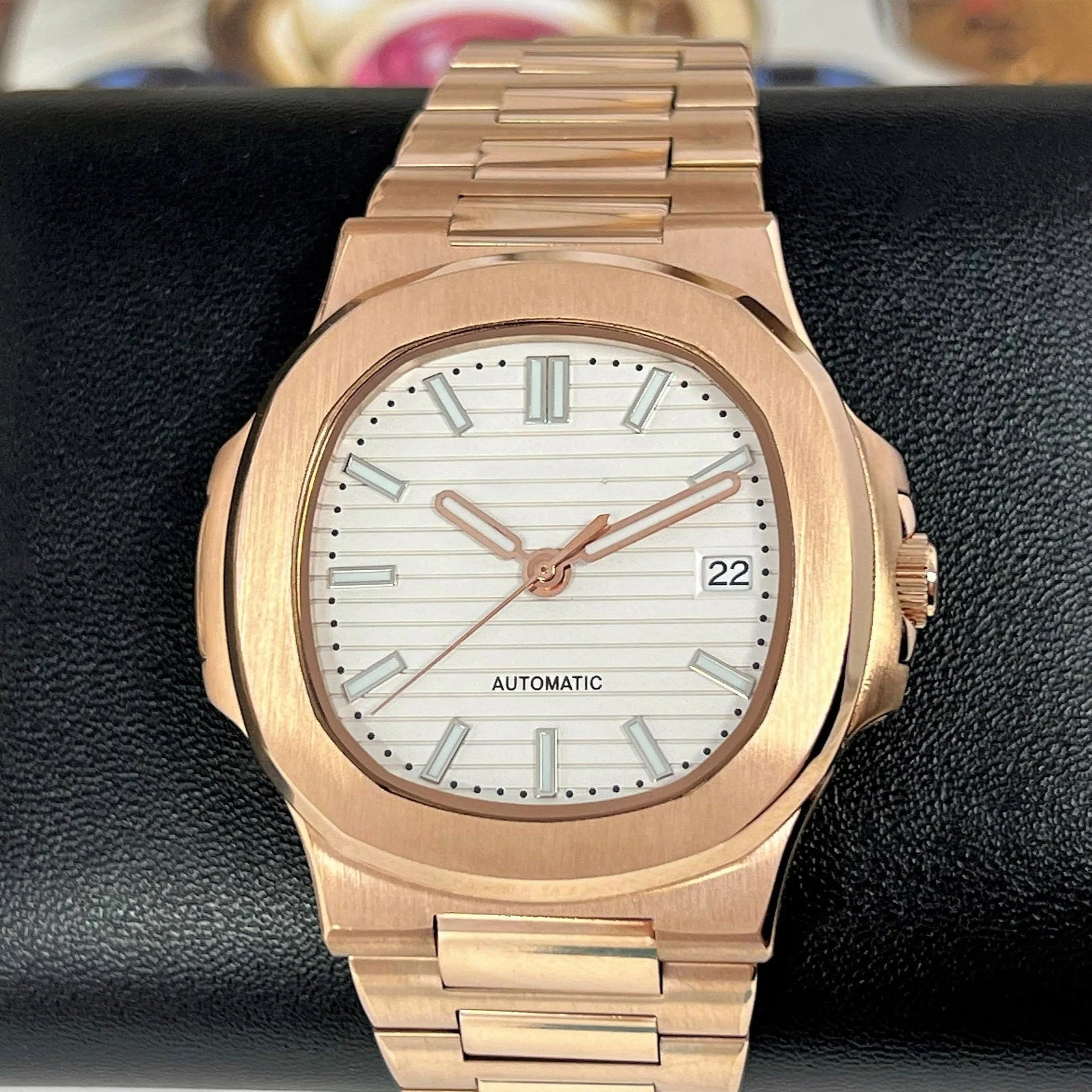 Seikonaut White Rose Gold