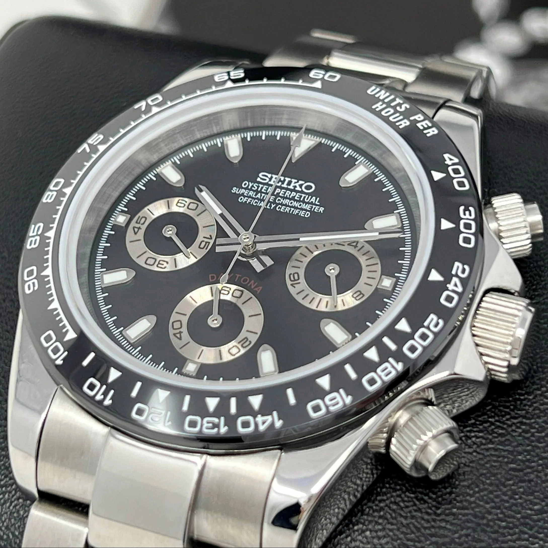 Seiktona Black Chronograph - Image 2